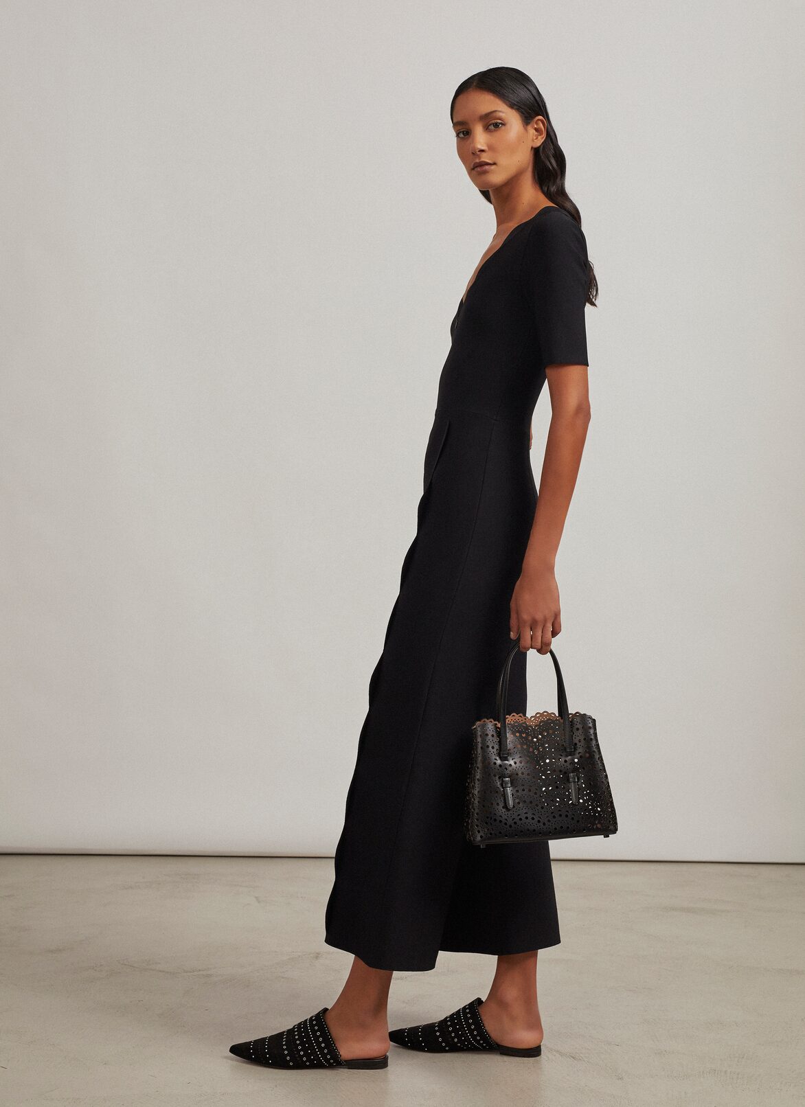 Trousers ALAÏA BLACK TROUSERS